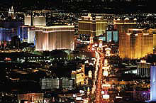 Las Vegas Bright Lights and the chance to win a fortune. The perfect departure point for a visit to the Grand Canyon. You can be there with a twin centre holiday USA